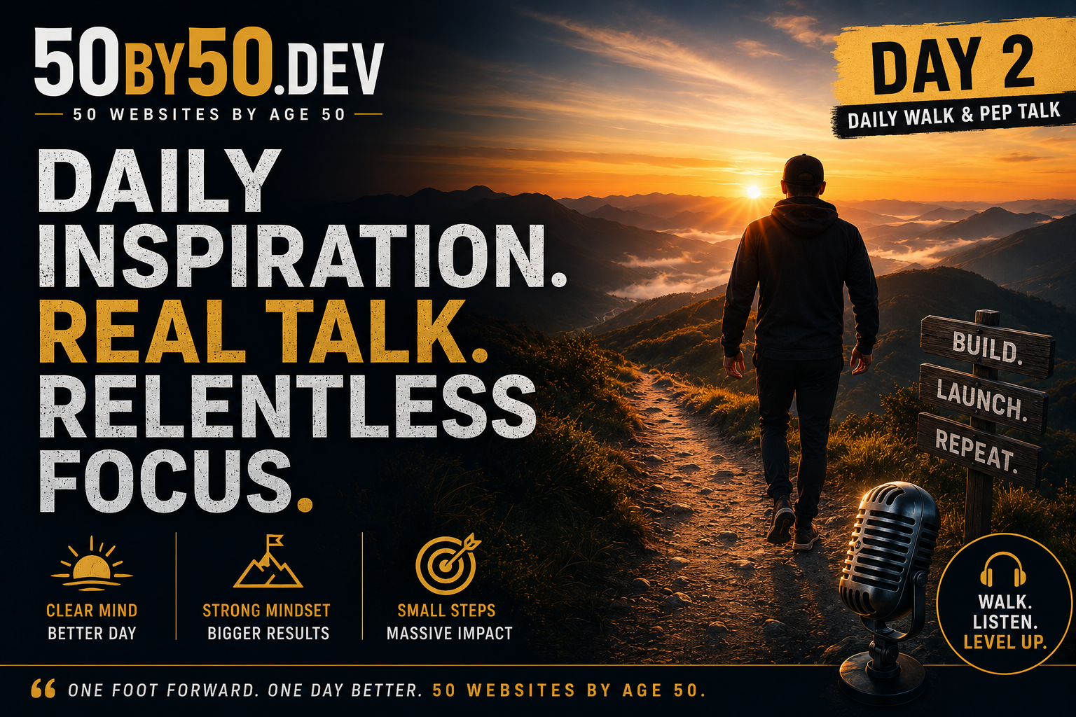 Episode 3 — Day 2 walk: factory operator, not starving artist — cover